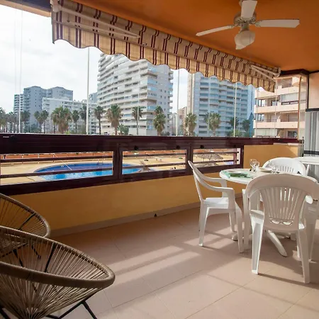 Apartamen2o Marav1lloso Con Vistas Al Mar Zafiro 卡尔佩